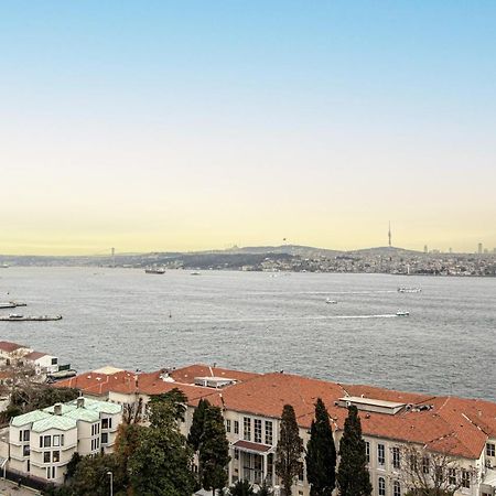 Flat With Panoramic Bosphorus View In Cihangir Istanbul Bagian luar foto