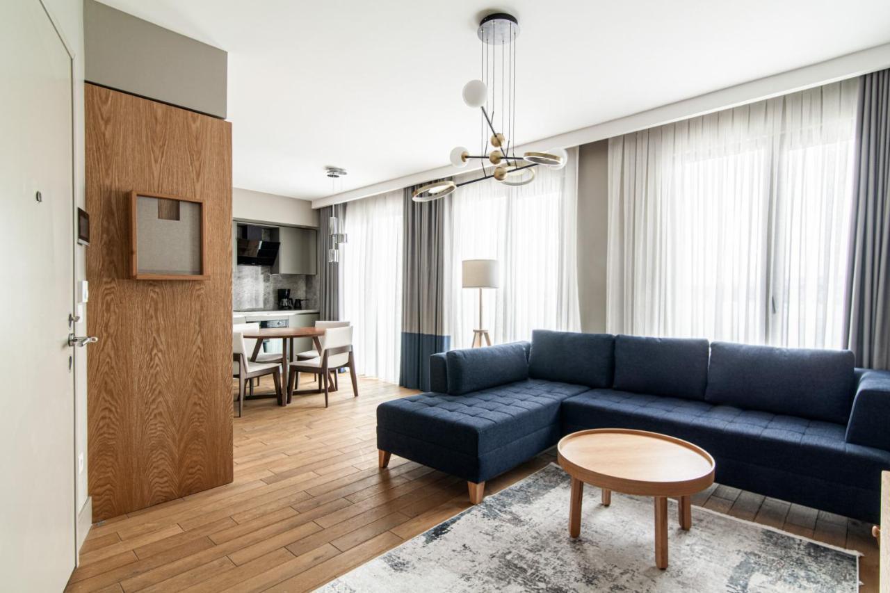 Flat With Panoramic Bosphorus View In Cihangir Istanbul Bagian luar foto